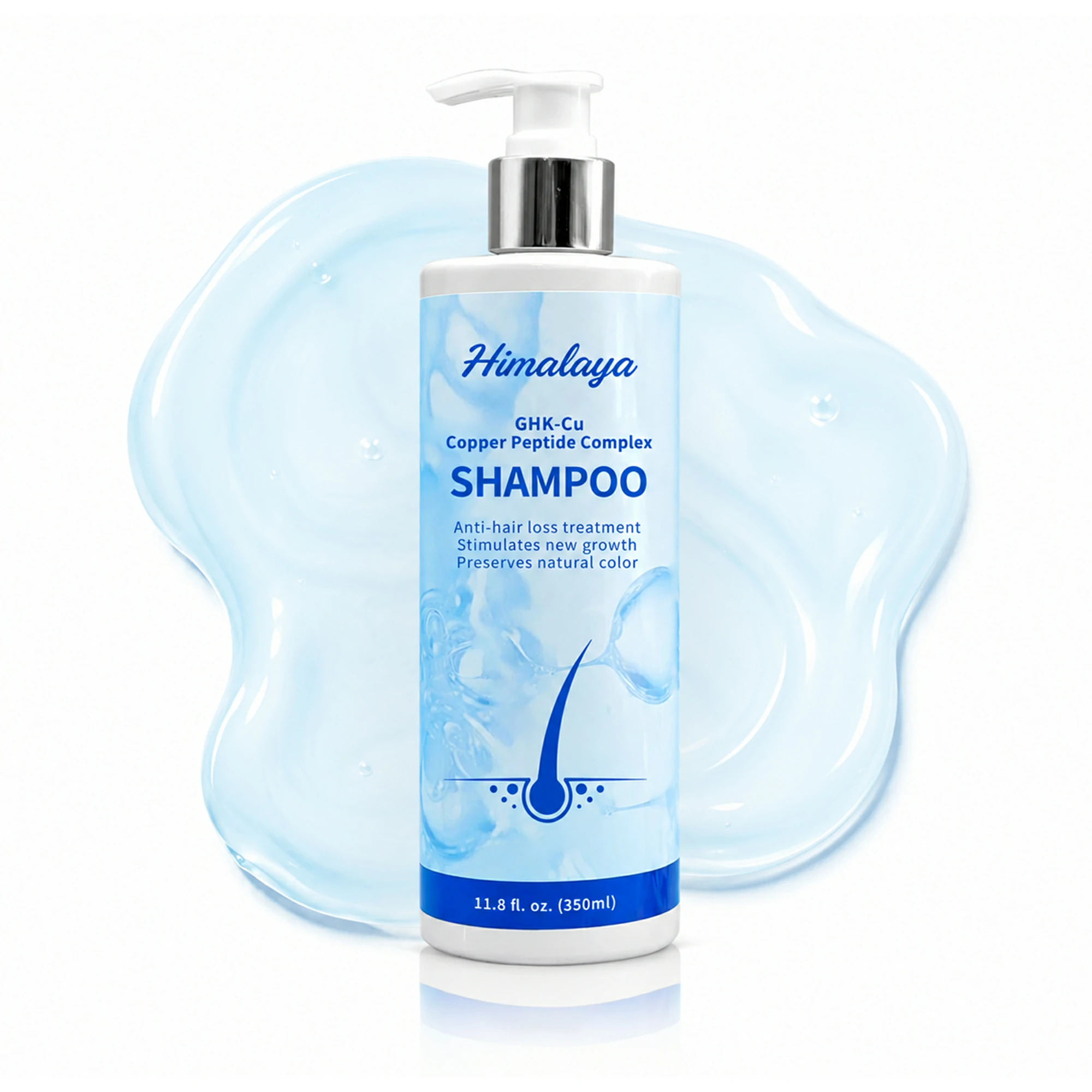 Copper Peptide Shampoo, Stronger-Looking Hair