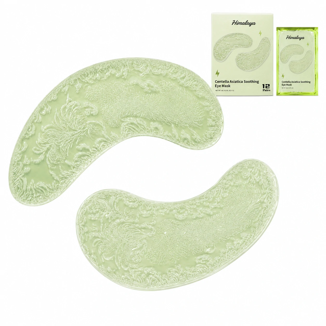 Centella Asiatica Embossed Hydrogel Eye Patches