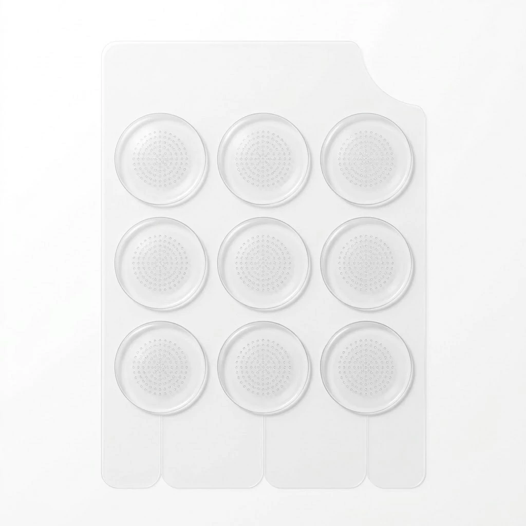 Invisible Microneedle Blemish Patch
