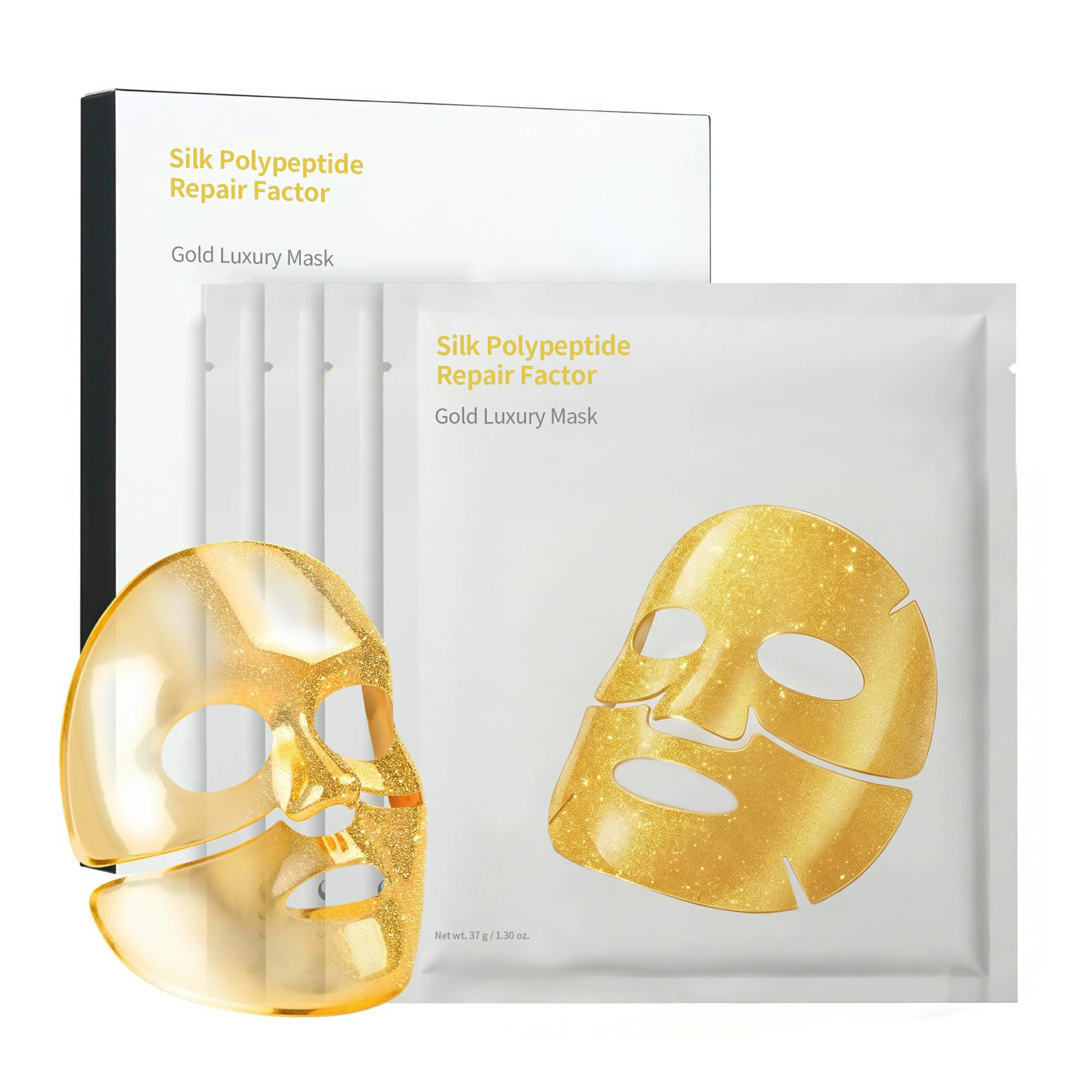 Silk Polypeptide Gold Overnight Face Mask
